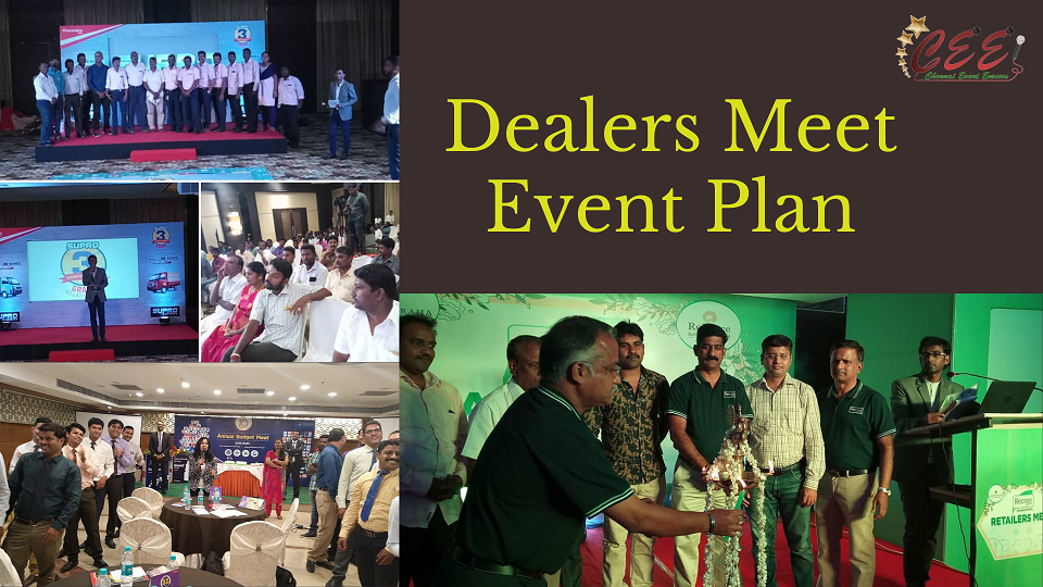 Event Plan for Dealers Meet Event by Chennai Male Emcee Thamizharasan Karunakaran