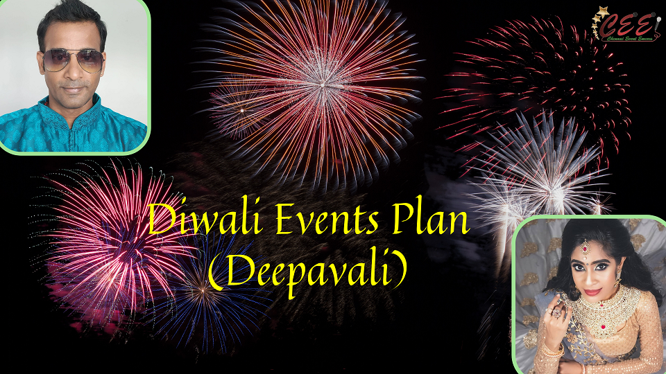 Event Plan for Diwali Event by Chennai Male Emcee Thamizharasan Karunakaran