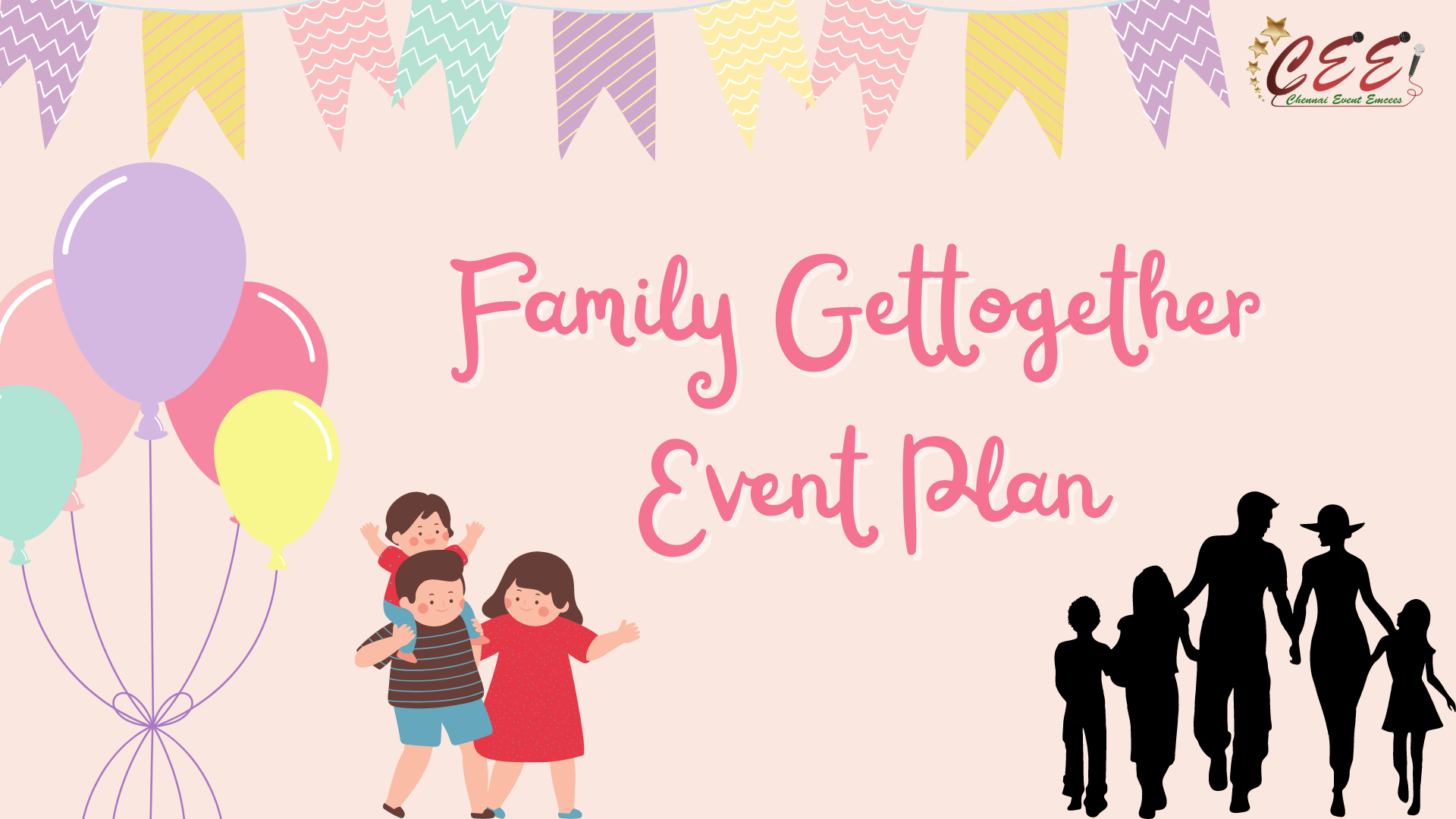 Event Plan for Family Get Together Event by Chennai Male Emcee Thamizharasan Karunakaran