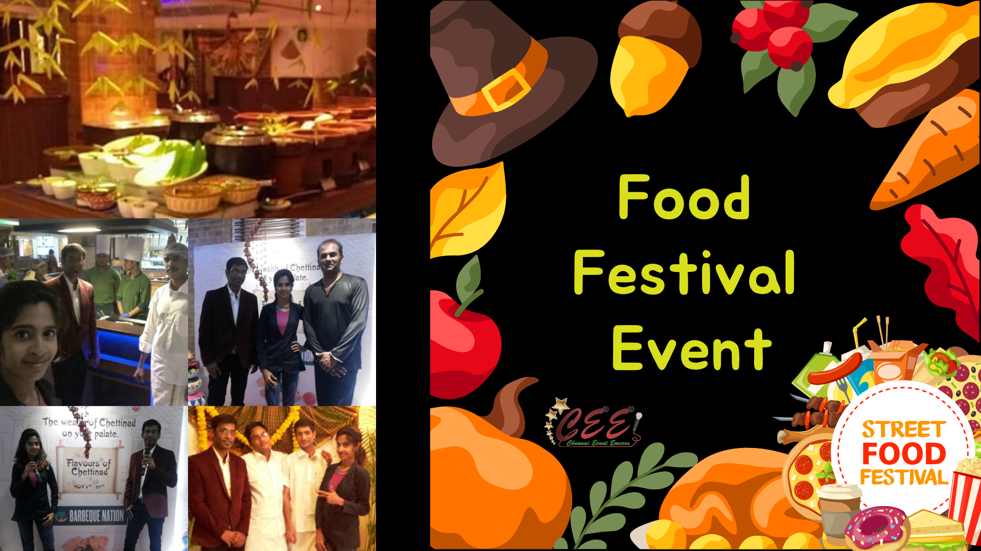 Event Plan for Food Festival Event by Chennai Male Emcee Thamizharasan Karunakaran