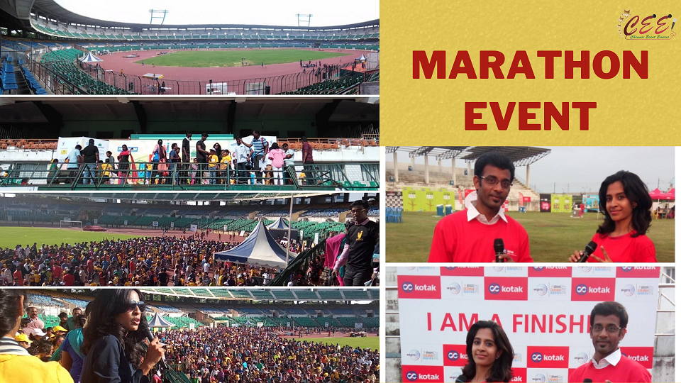 Event Plan for Marathon Event by Chennai Male Emcee Thamizharasan Karunakaran