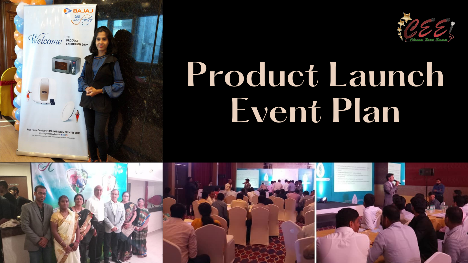 Event Plan for Product Launch Event by Chennai Male Emcee Thamizharasan Karunakaran
