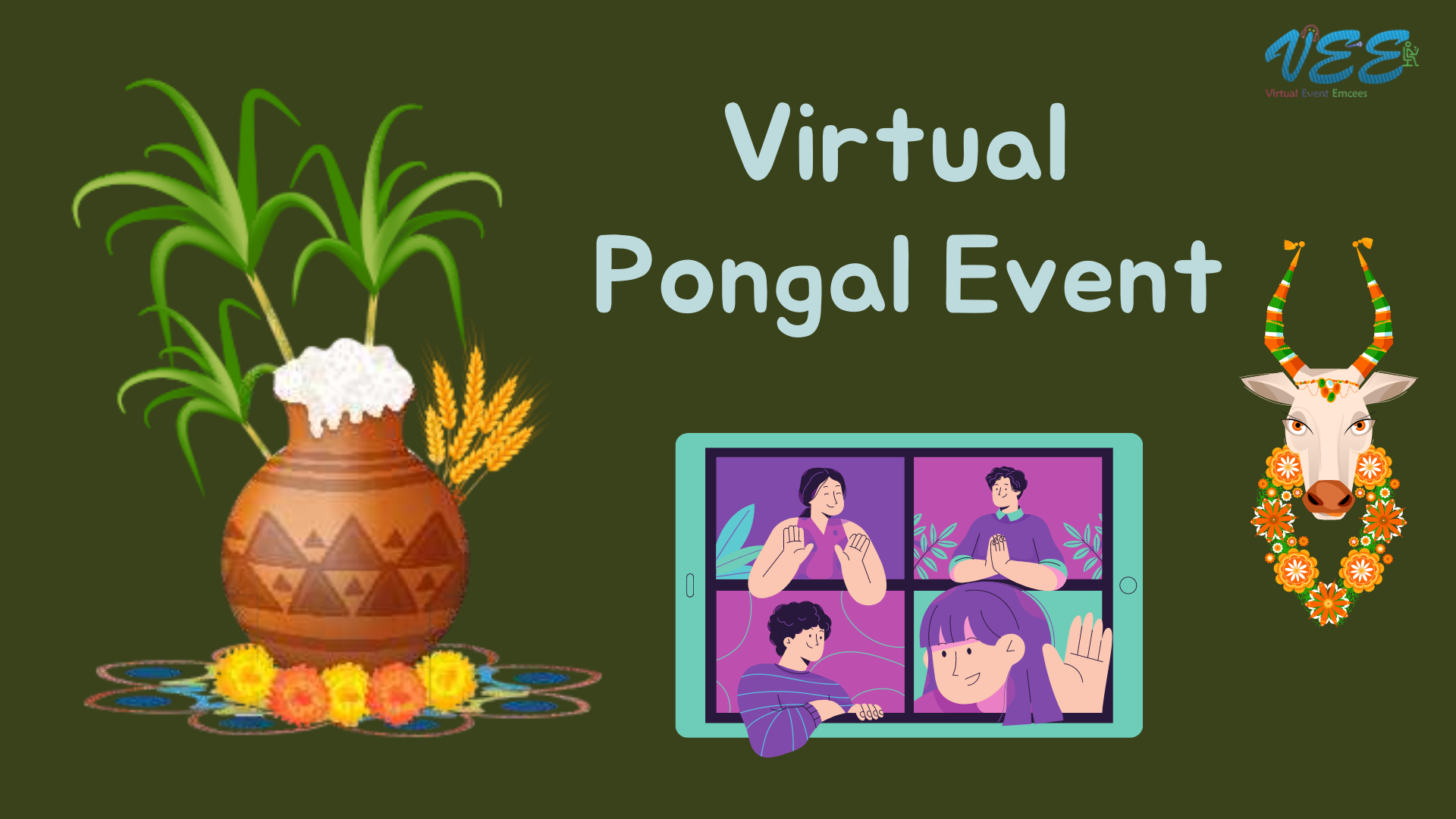 Event Plan for Virtual Pongal Event