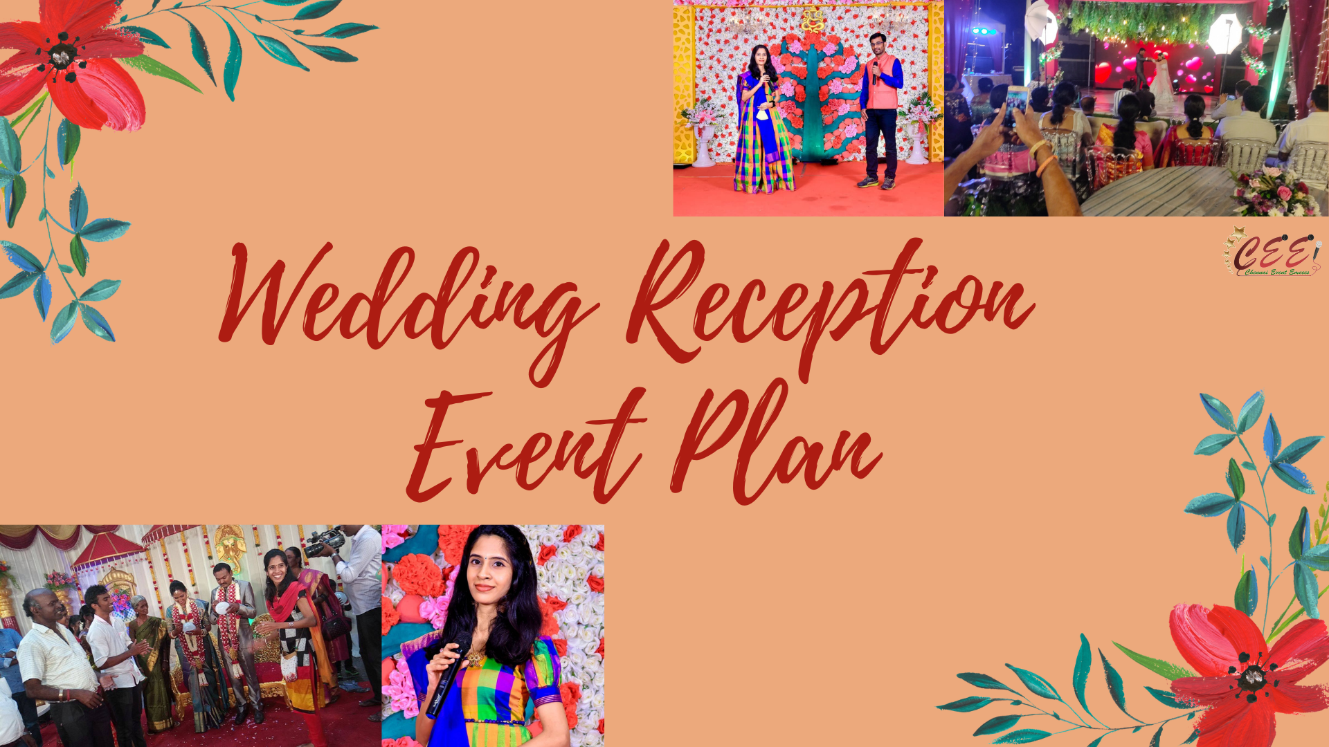 Event Plan for Wedding Reception Event by Chennai Male Emcee Thamizharasan Karunakaran