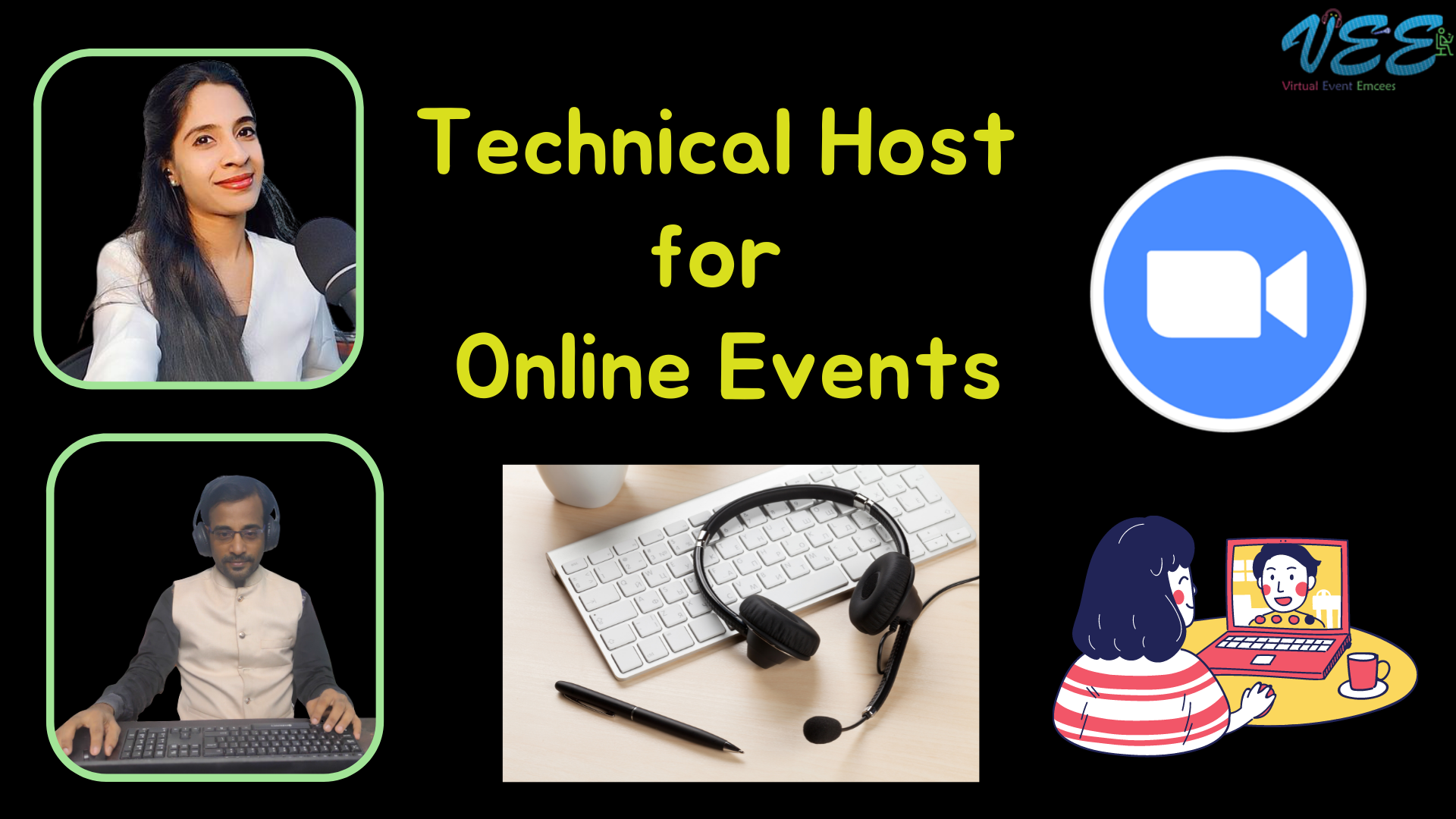 Role of Technical Host for Online Events By Chennai Male Host RK Thamizharasan