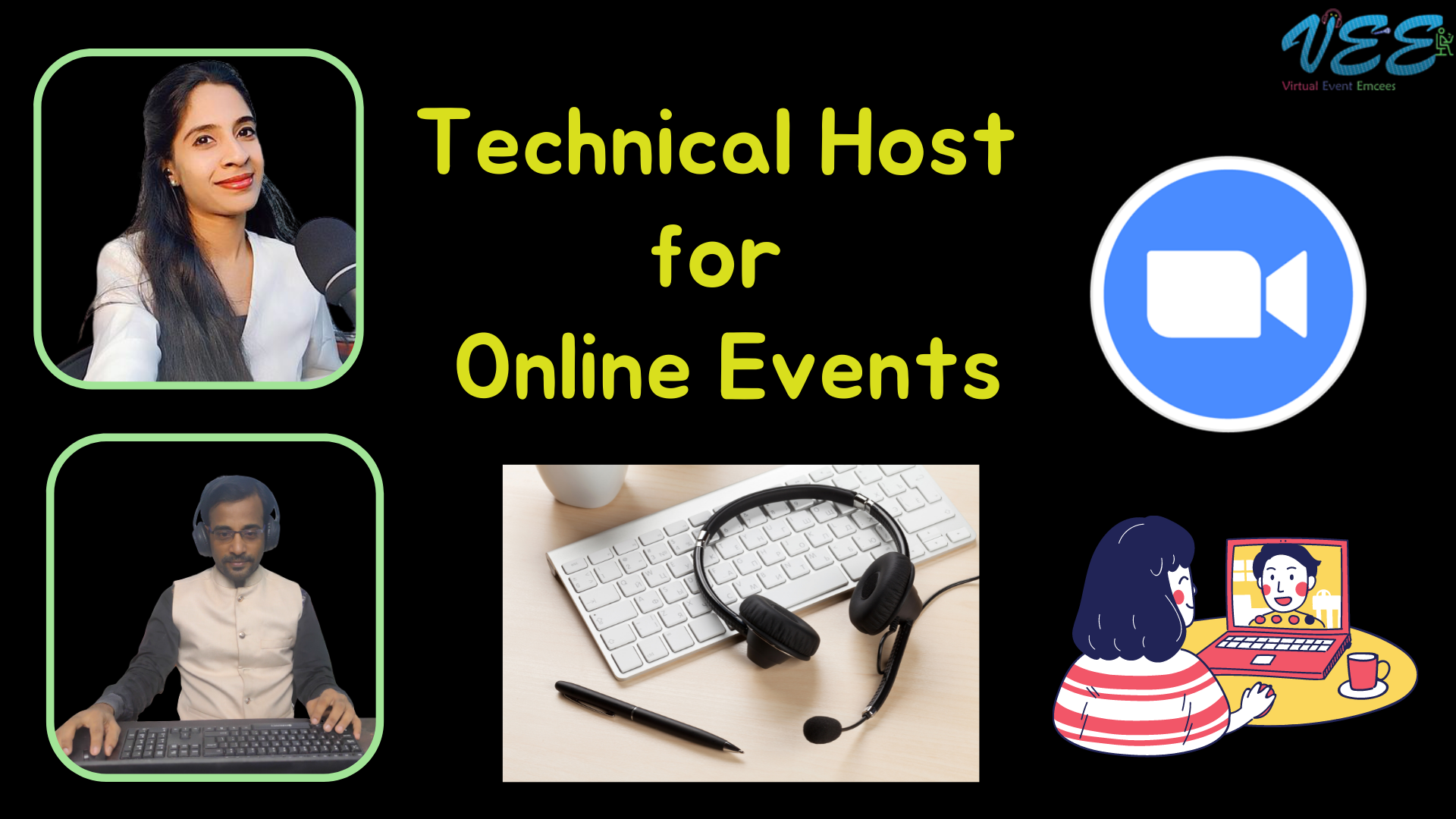 Role of Technical Host for Online Events