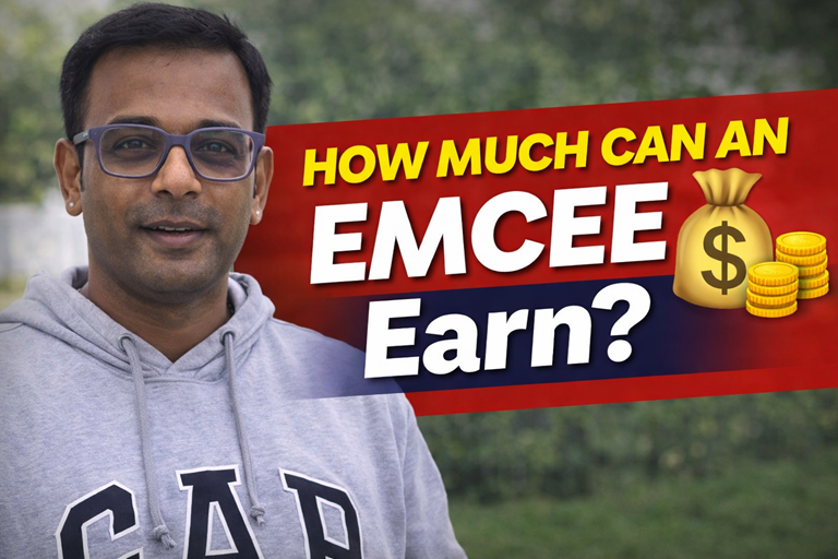 How much you can earn as a Freelance Emcee in Chennai