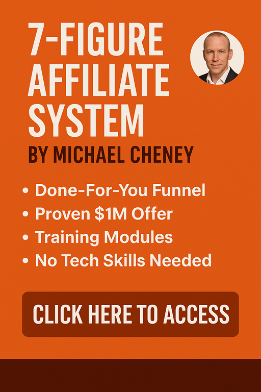 7‑Figure Affiliate System by Michael Cheney Your Done‑For‑You Funnel to Aligned Affiliate Success