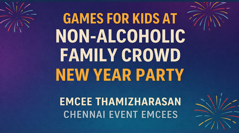 Games for kids at New Year party Event at OMR