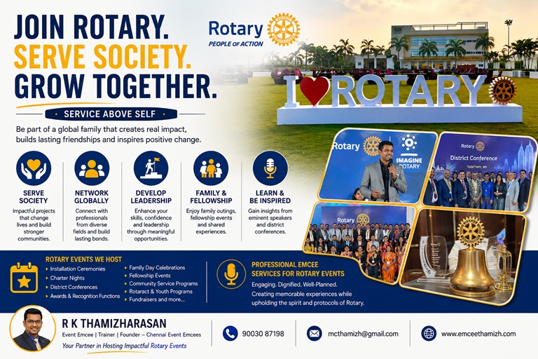 Why Join a Rotary Club? Benefits, Community Service & Professional Rotary Event Hosting